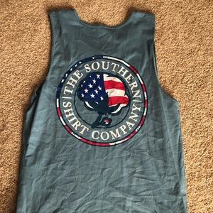 American Flag Southern Shirt Company tank